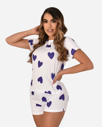 Pijama de Dama Blusa + Short Ref. 51451-064