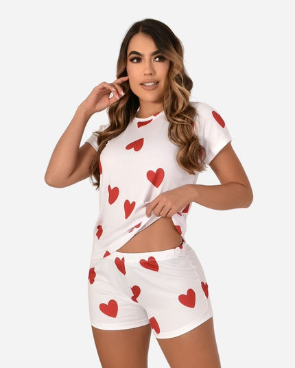 Pijama de Dama Blusa + Short Ref. 51451-064