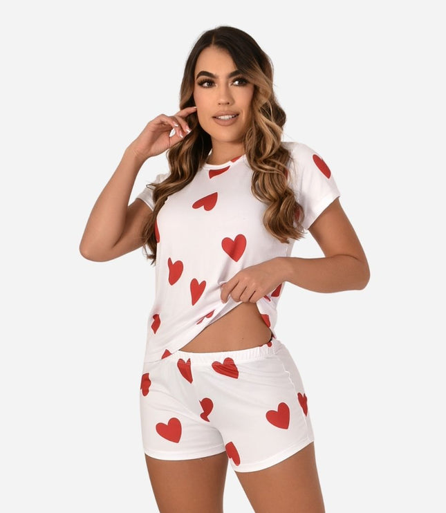 Pijama de Dama Blusa + Short Ref. 51451-064