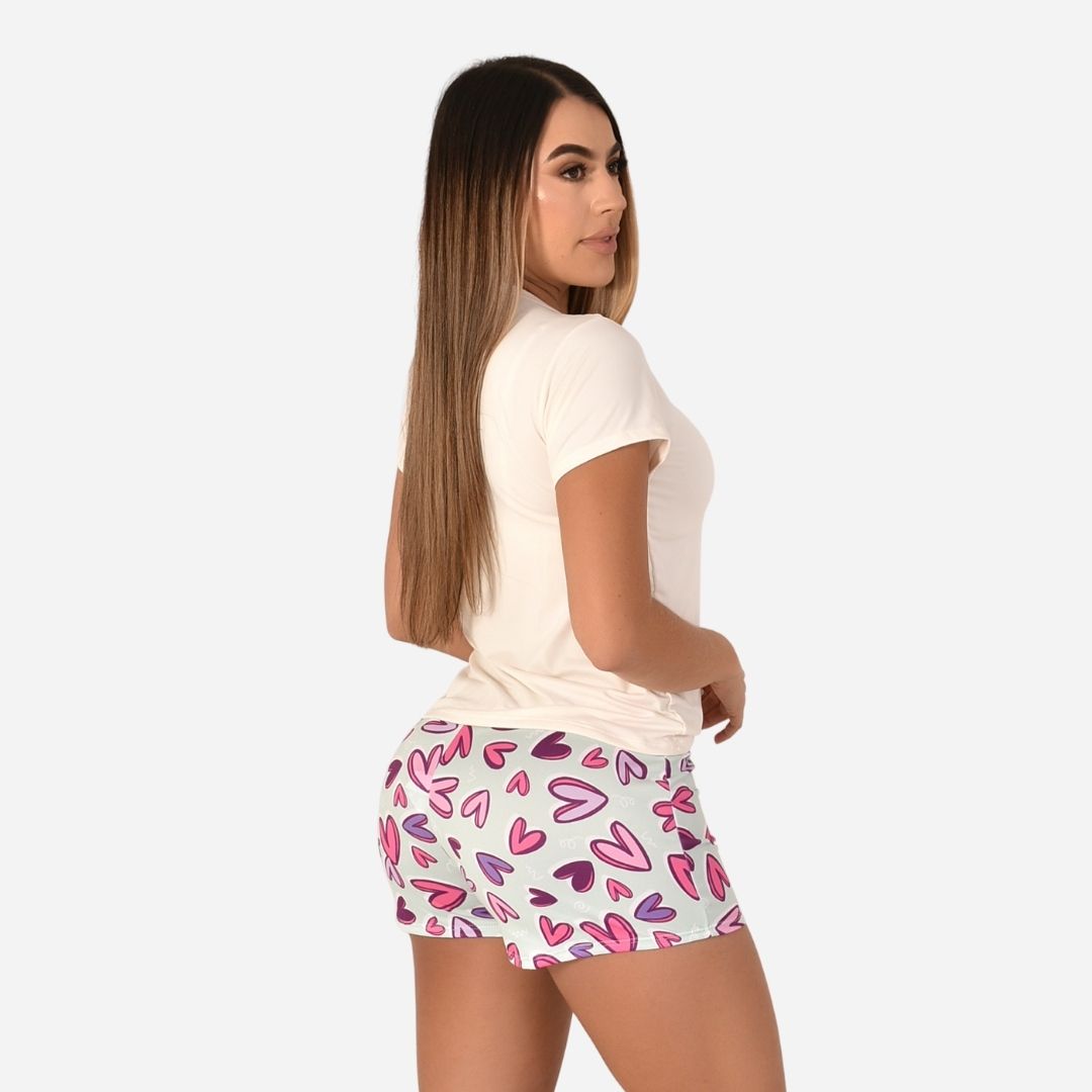 Pijama De Dama Blusa + Short Ref. 51451-069