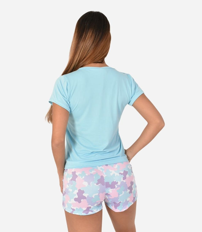 Pijama de Dama Blusa + Short Ref. 51451-075