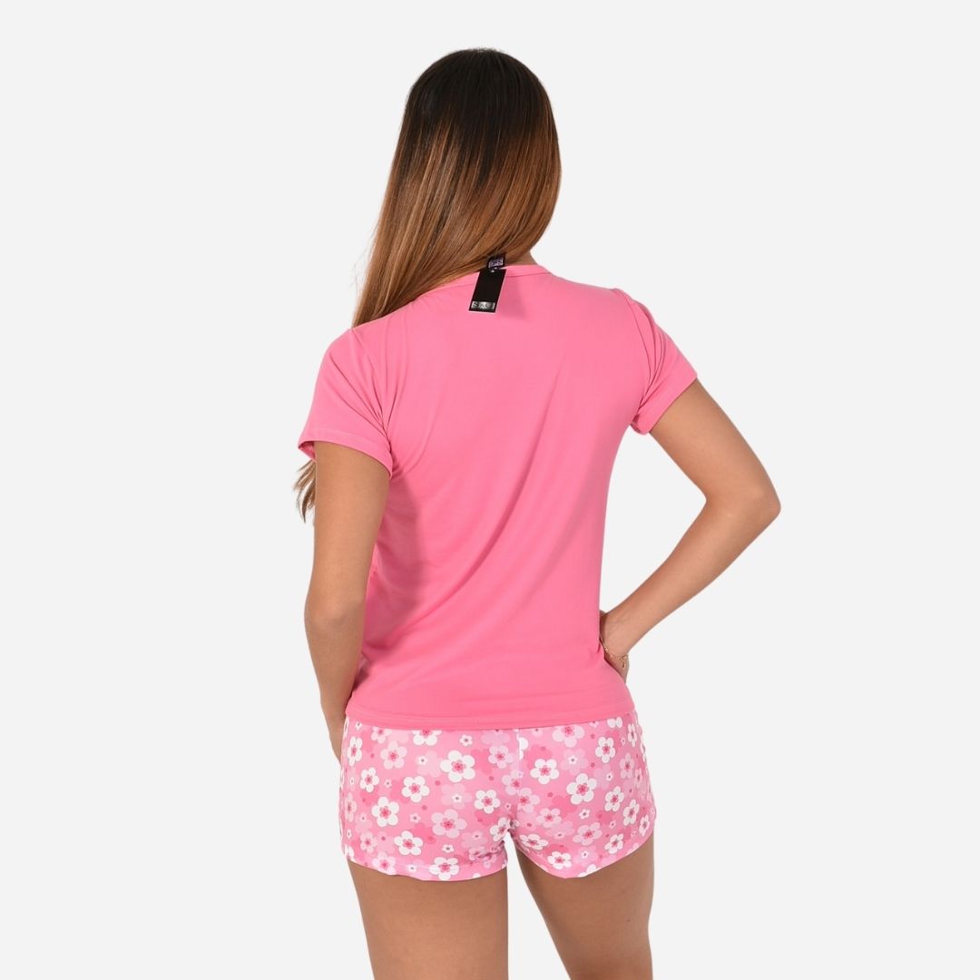 Pijama de Dama Blusa + Short Ref. 51451-076