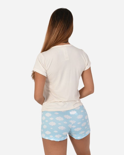Pijama de Dama Blusa + Short Ref. 51451-079