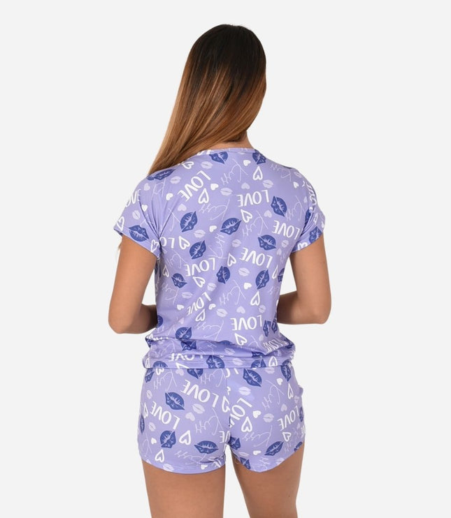 Pijama De Dama Blusa + Short Ref. 51451-082