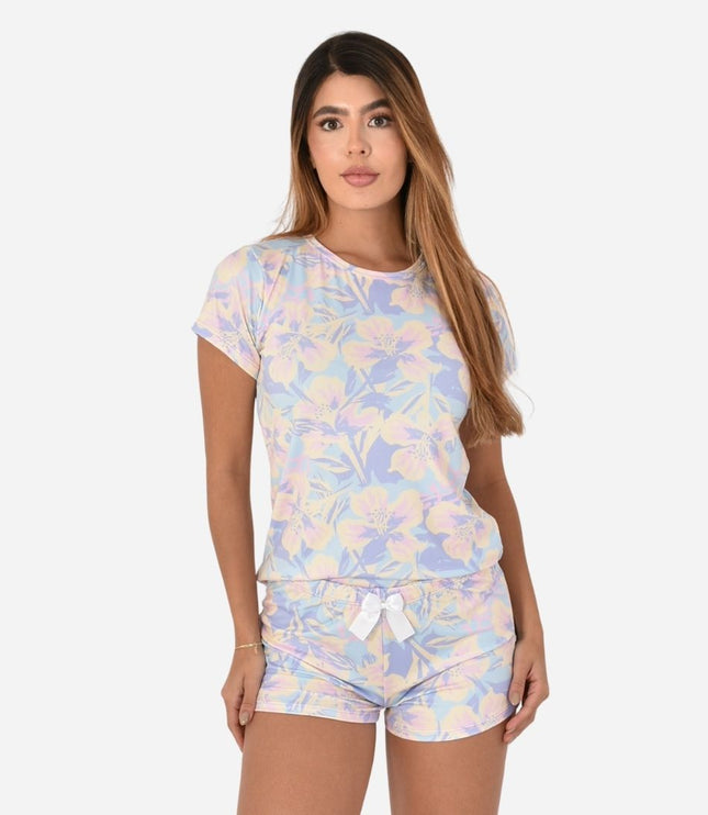 Pijama de Dama Blusa + Short Ref. 51451-083