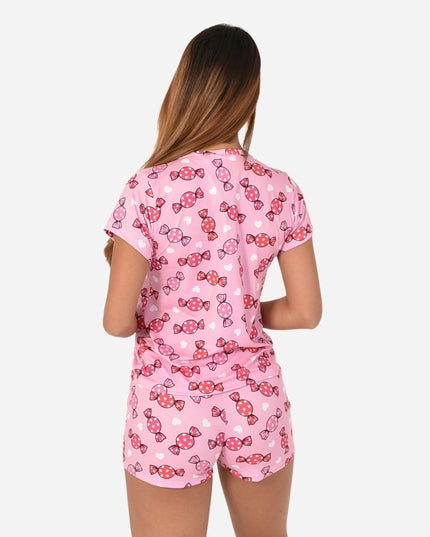 Pijama De Dama Blusa + Short Ref. 51451-084