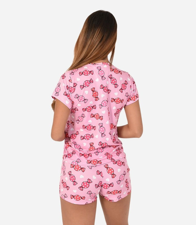 Pijama De Dama Blusa + Short Ref. 51451-084