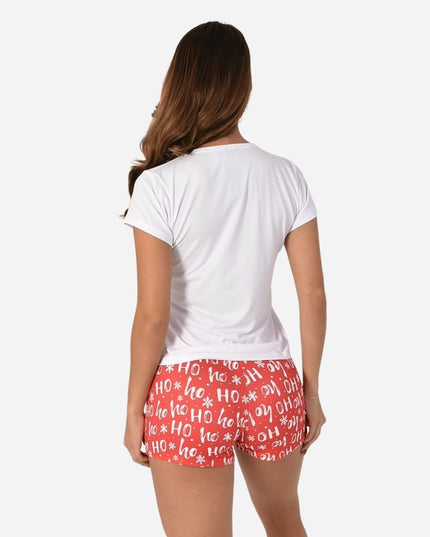Pijama De Dama Navideña Camiseta + Short Ref. 51451-087
