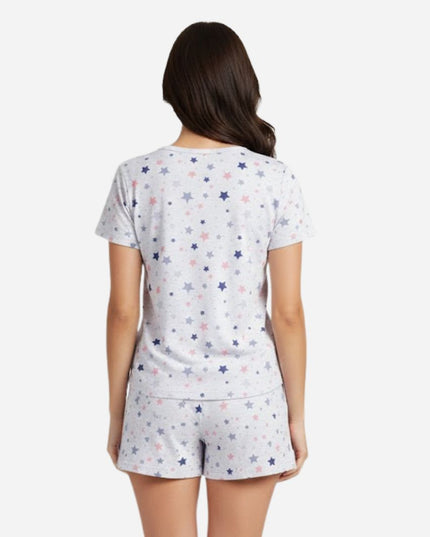 Pijama de Dama Blusa + Short Ref. 51451-093