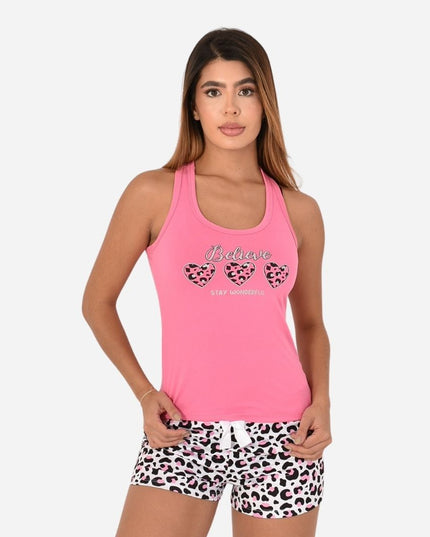 Pijama de Dama Blusa + Short Ref. 51452-003