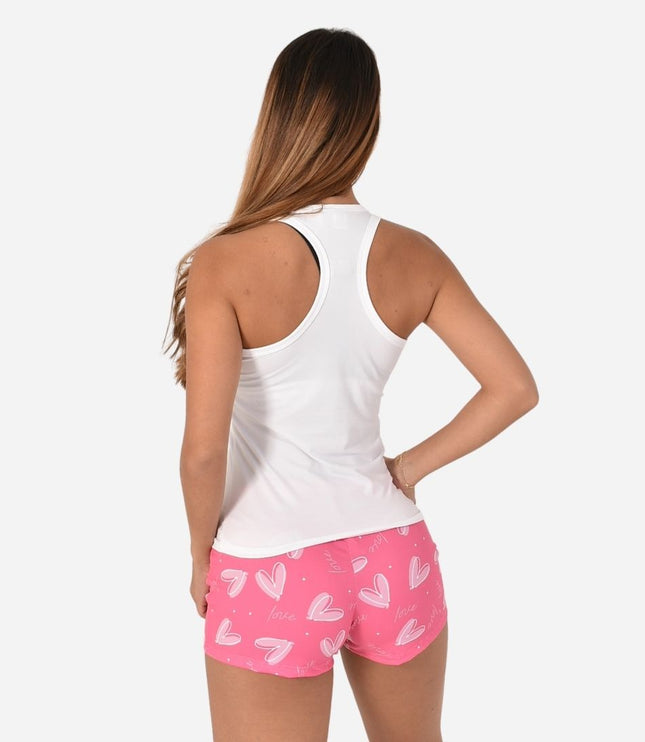 Pijama de Dama Blusa + Short Ref. 51452-006