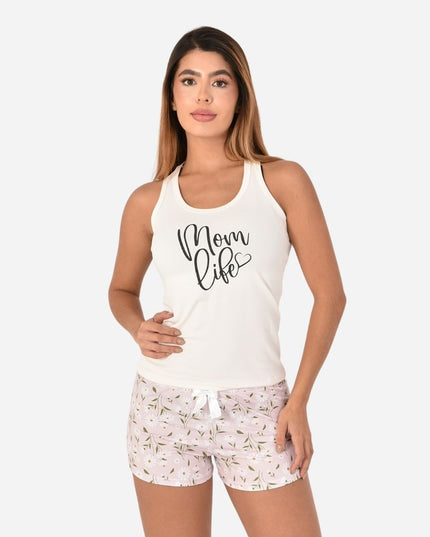 Pijama de Dama Blusa + Short Ref. 51452-008