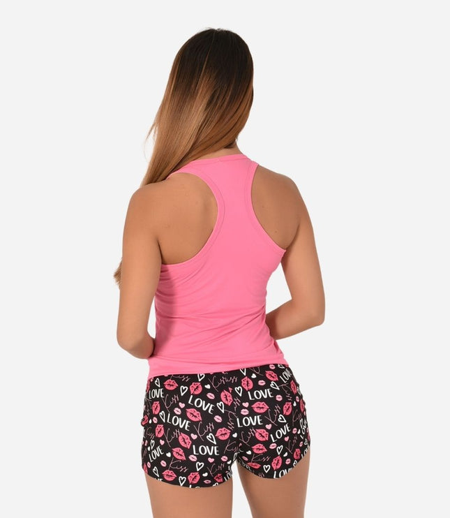 Pijama de Dama Blusa + Short Ref. 51452-009