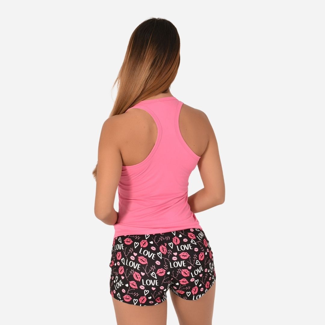 Pijama de Dama Blusa + Short Ref. 51452-009
