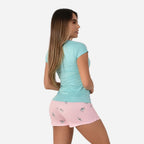 Pijama de Dama Blusa + Short Ref. 51453-006