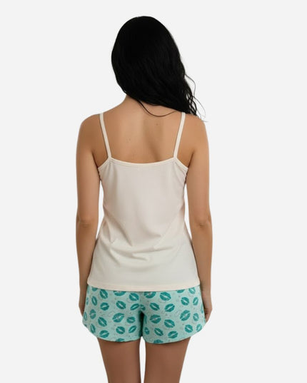 Pijama De Dama Blusa + Short Ref. 51454-062