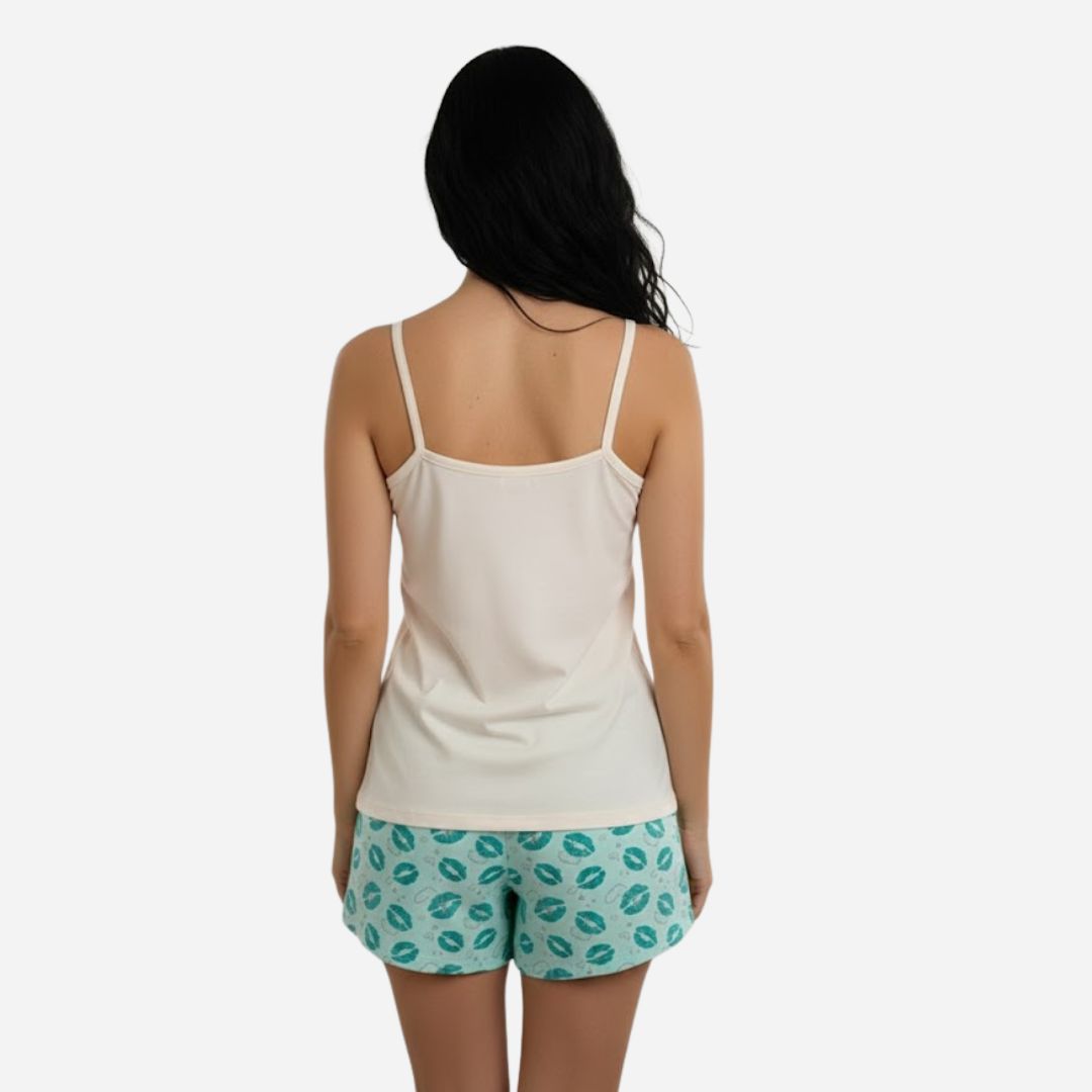 Pijama De Dama Blusa + Short Ref. 51454-062
