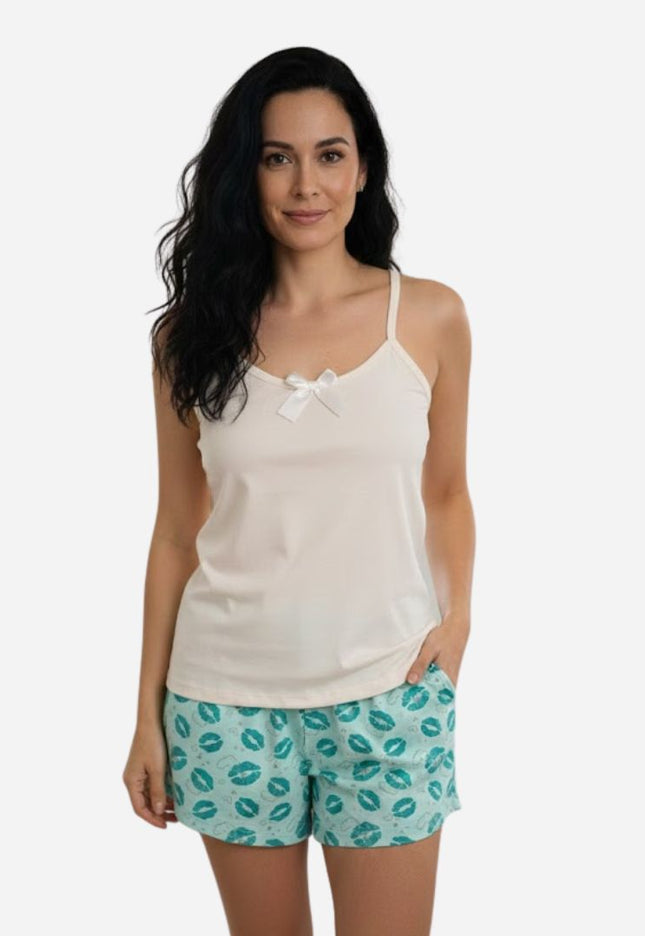 Pijama De Dama Blusa + Short Ref. 51454-062