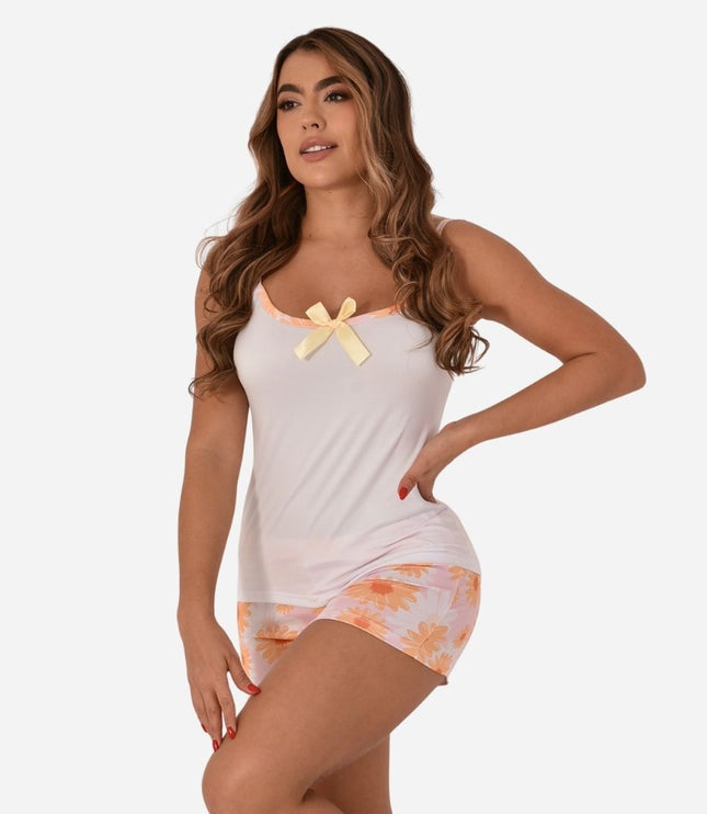 Pijama de Dama Blusa + Short Ref. 51454-068