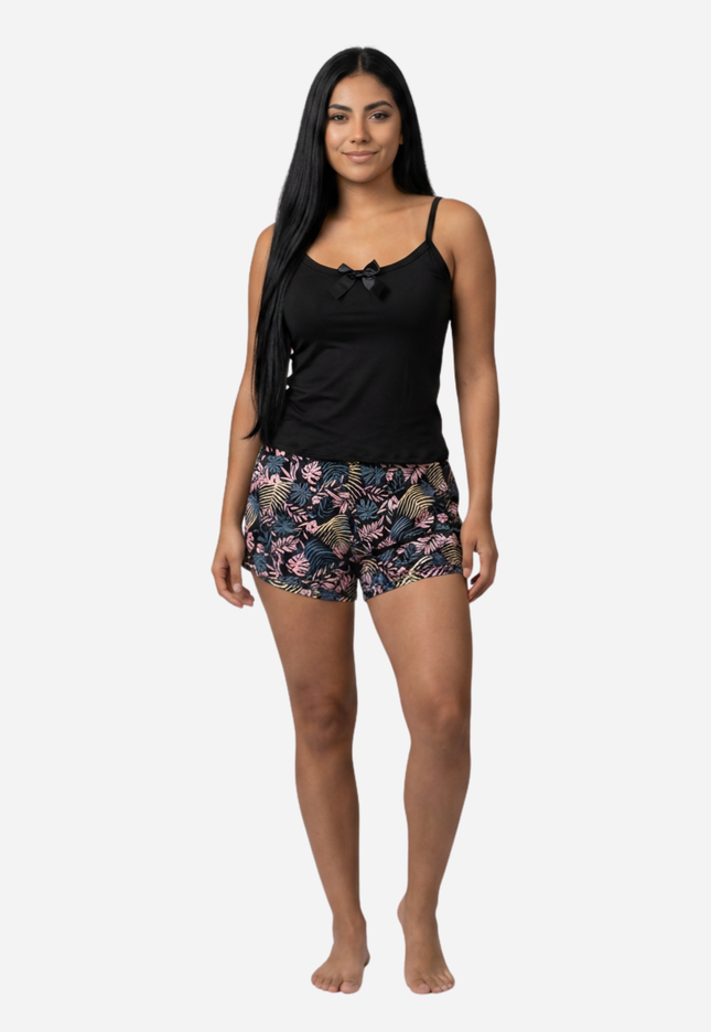 Pijama De Dama Blusa + Short Ref.51454-084