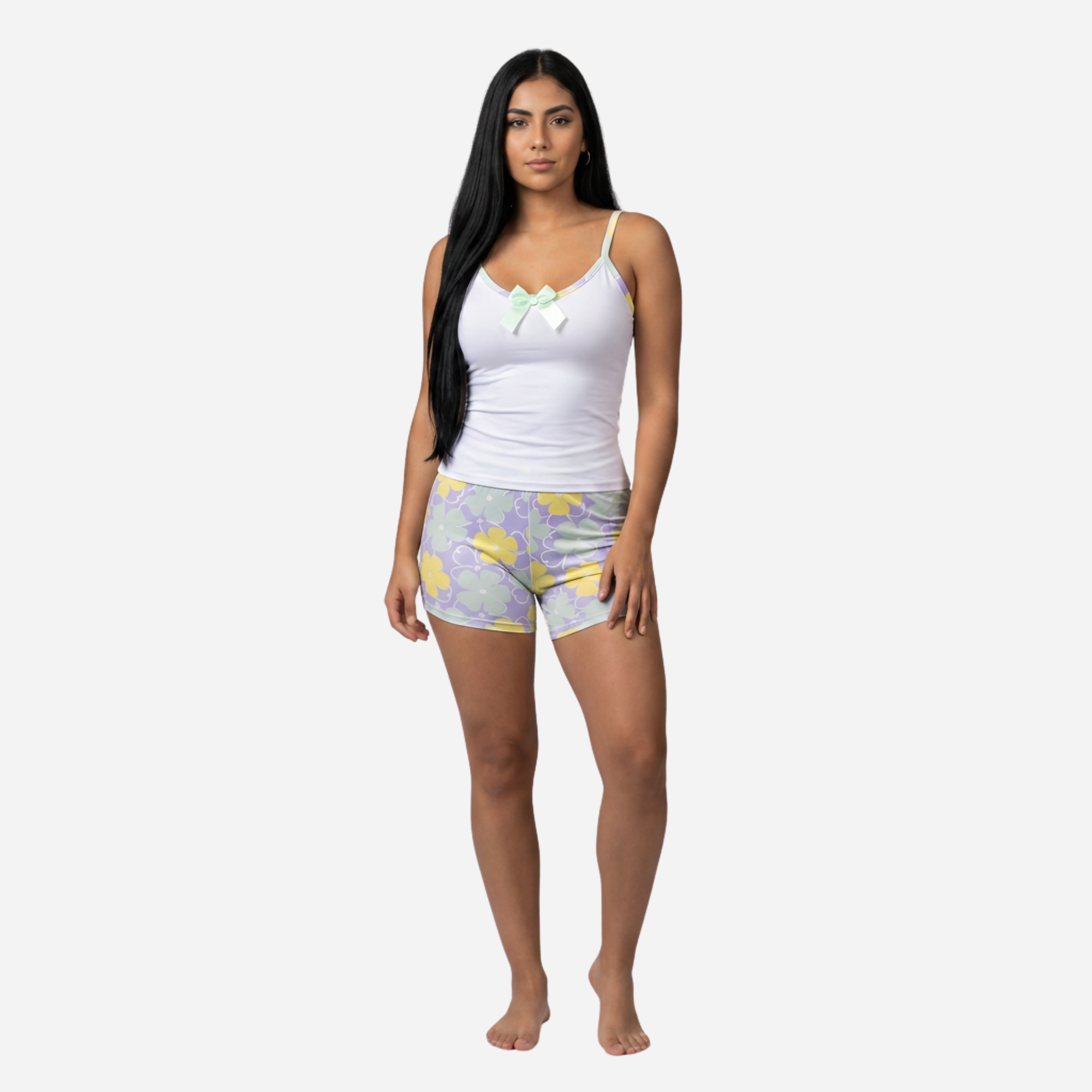 Pijama de Dama Blusa + Short Ref. 51454-089