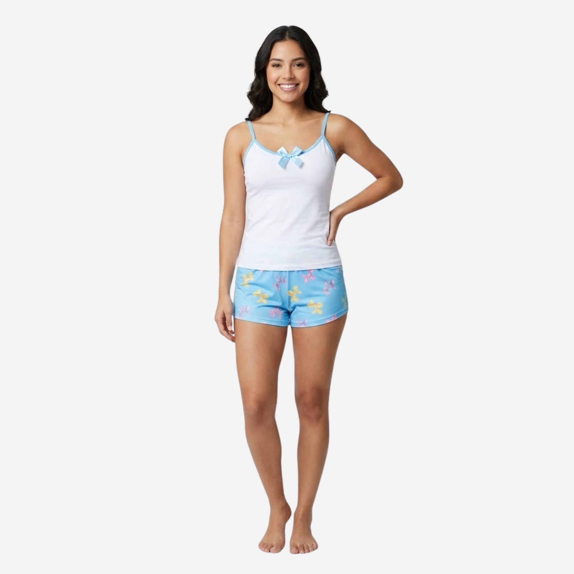 Pijama de Dama Blusa + Short Ref. 51454-090