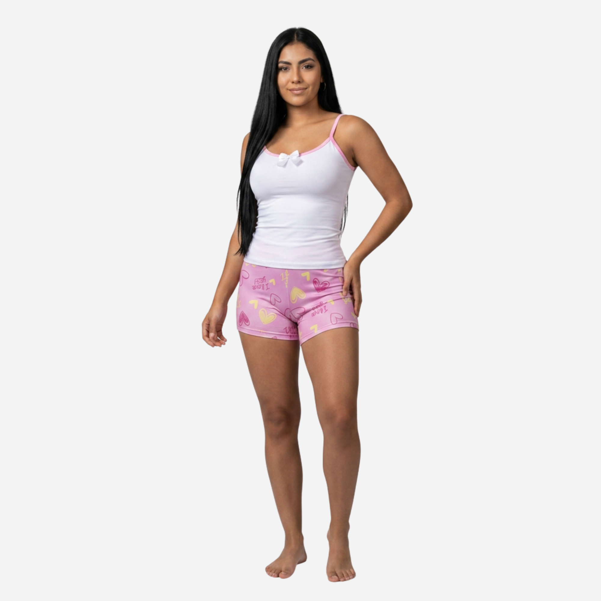 Pijama de Dama Blusa + Short Ref. 51454-091