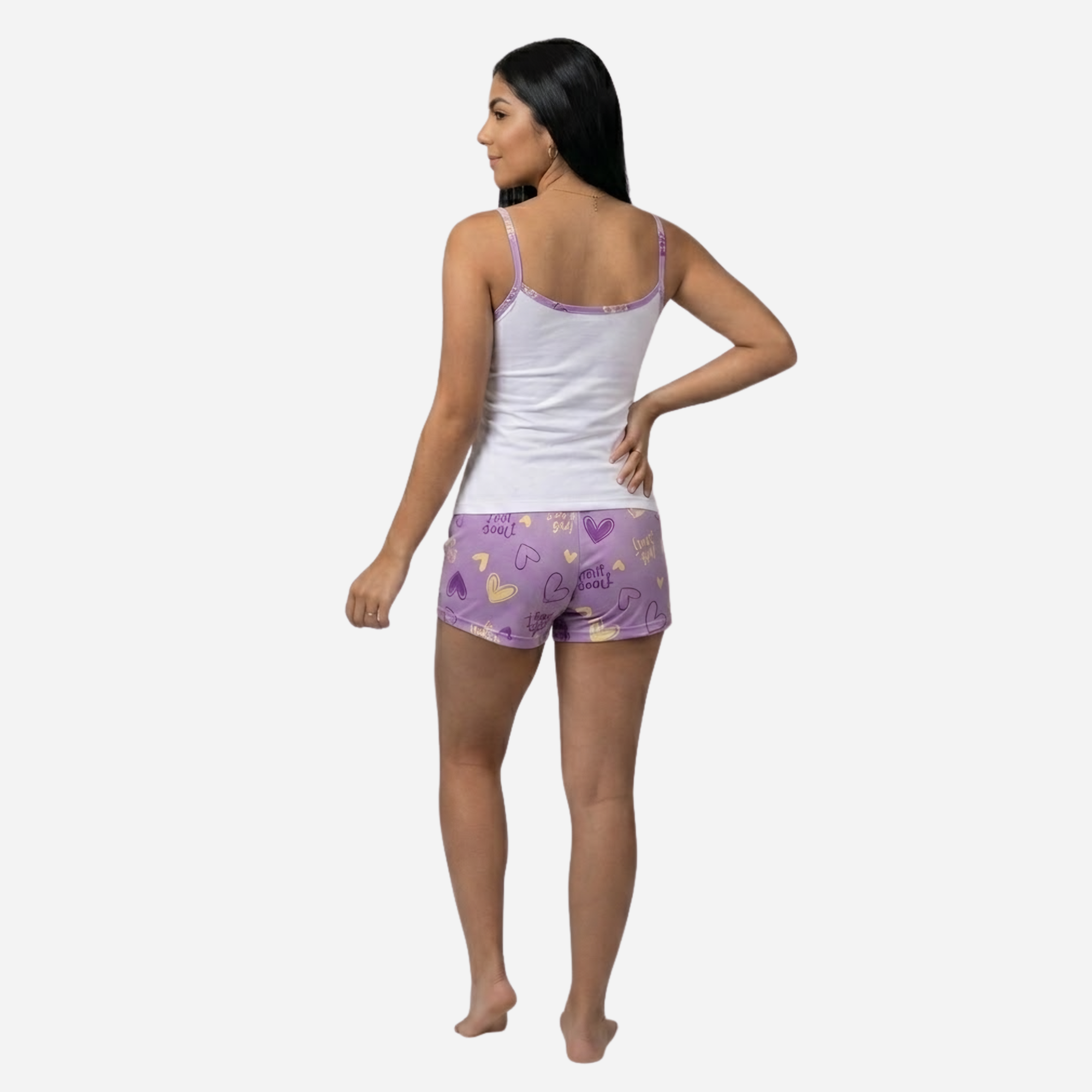 Pijama de Dama Blusa + Short Ref. 51454-091