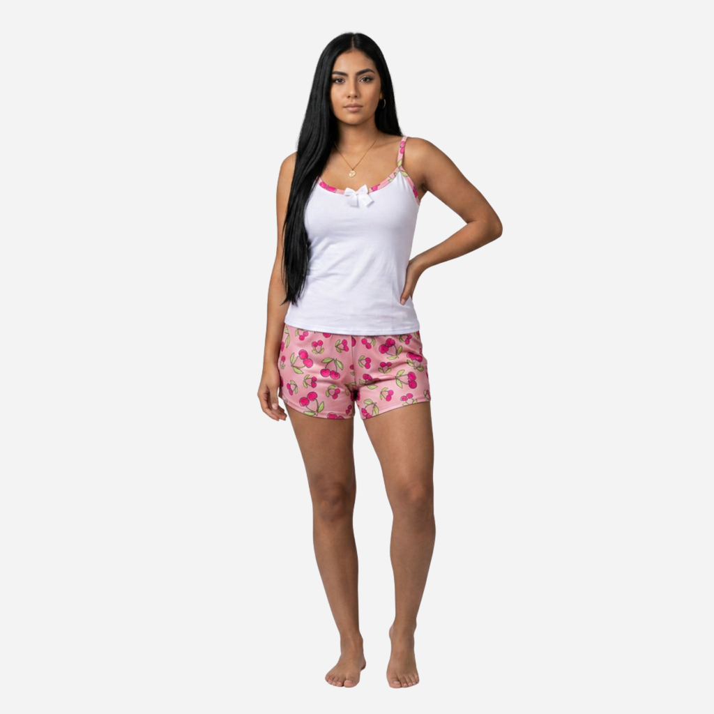 Pijama De Dama Blusa + Short Ref. 51454-092