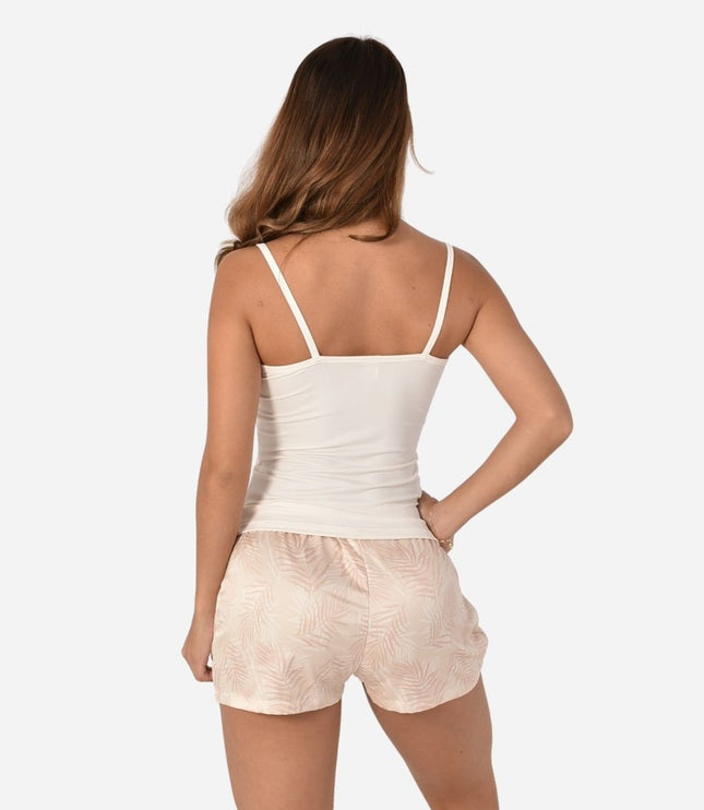 Pijama De Dama Satin Blusa + Short Ref. 514646