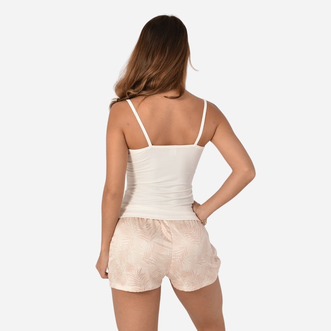 Pijama De Dama Satin Blusa + Short Ref. 514646