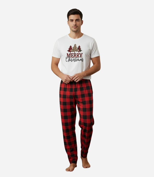 Pijama De Hombre Camiseta + Pantalon Ref. 51491-003