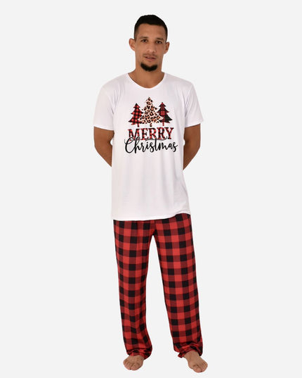 Pijama De Hombre Camiseta + Pantalon Ref. 51491-003