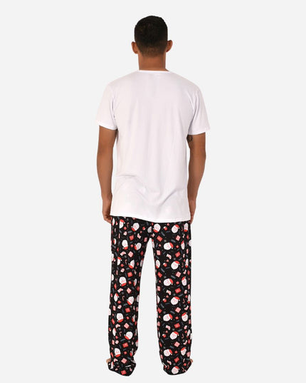Pijama De Hombre Navideña Camiseta + Pantalon Ref. 51491-004