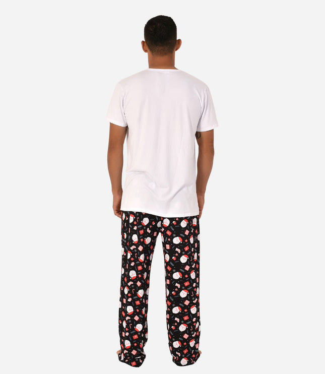 Pijama De Hombre Navideña Camiseta + Pantalon Ref. 51491-004