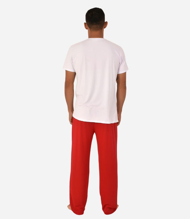 Pijama De Hombre Camiseta + Pantalon Ref. 51491-006