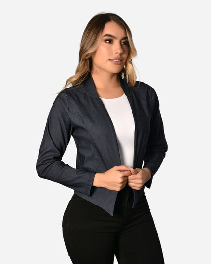 Chaqueta Básica Corte En Puntas Ref. 517001