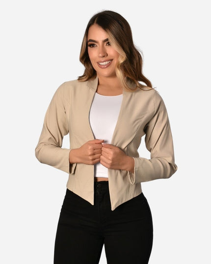 Chaqueta Básica Corte En Puntas Ref. 517001