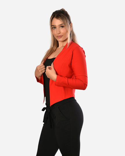 Chaqueta Básica Corte En Puntas Ref. 517001