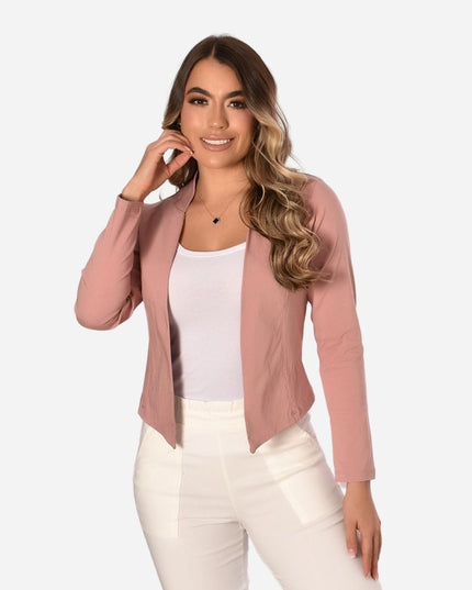 Chaqueta Básica Corte En Puntas Ref. 517001