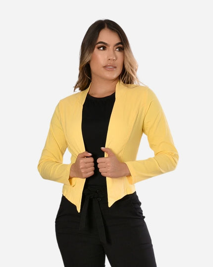 Chaqueta Básica Corte En Puntas Ref. 517001