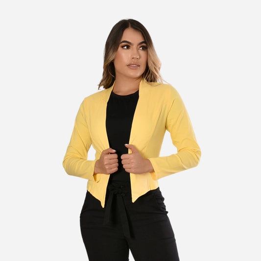 Chaqueta Básica Corte En Puntas Ref. 517001