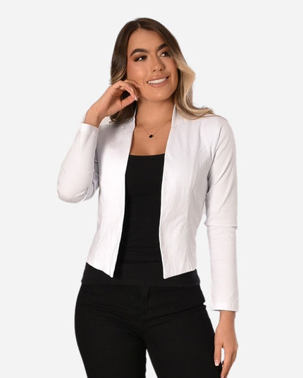 Chaqueta Básica Corte En Puntas Ref. 517001