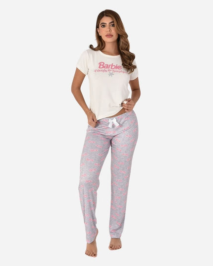 Pijama De Dama Blusa + Pantalon Barbie Ref. 51701-001