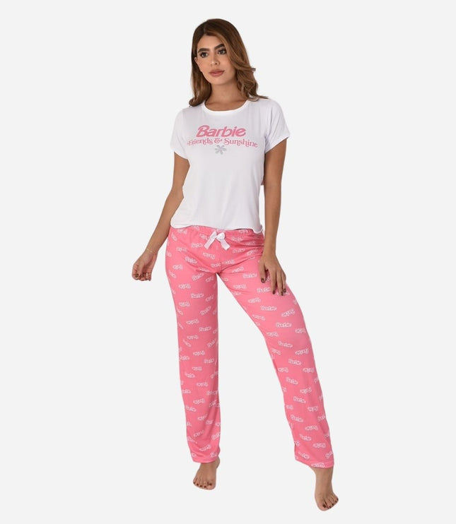 Pijama De Dama Blusa + Pantalon Barbie Ref. 51701-001