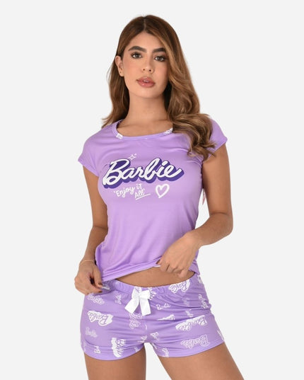 Pijama De Dama Blusa + Short Barbie Ref. 51753-001