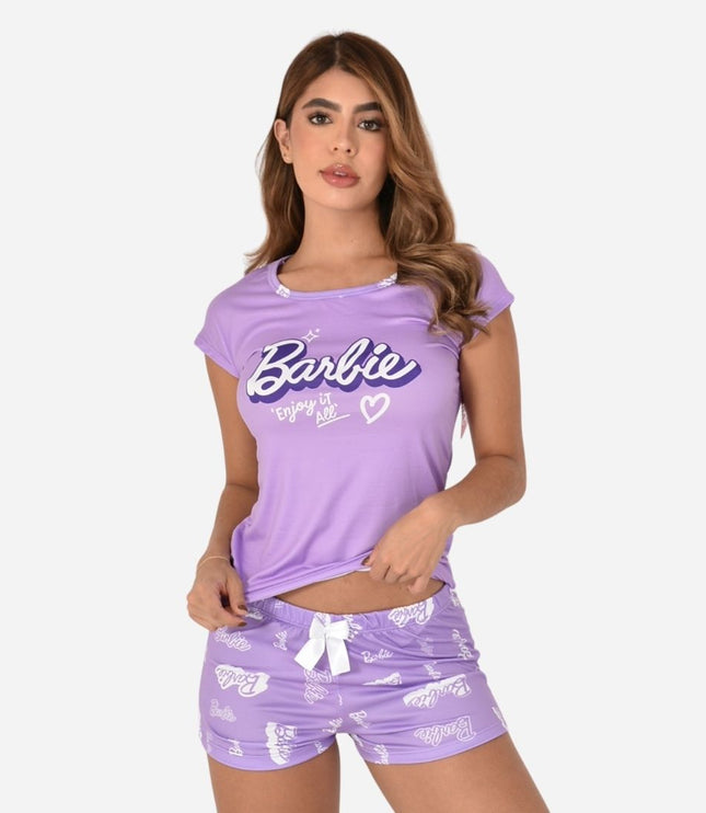 Pijama De Dama Blusa + Short Barbie Ref. 51753-001