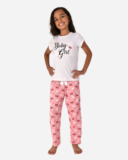 Pijama De Niña Blusa + Pantalon Ref. 52100-016