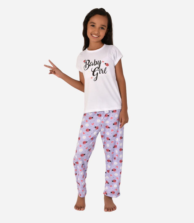 Pijama De Niña Blusa + Pantalon Ref. 52100-016