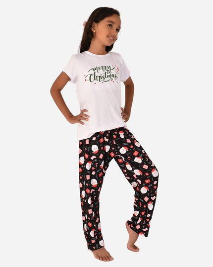 Pijama Navideña Unisex Camiseta + Pantalon Ref. 52100-020